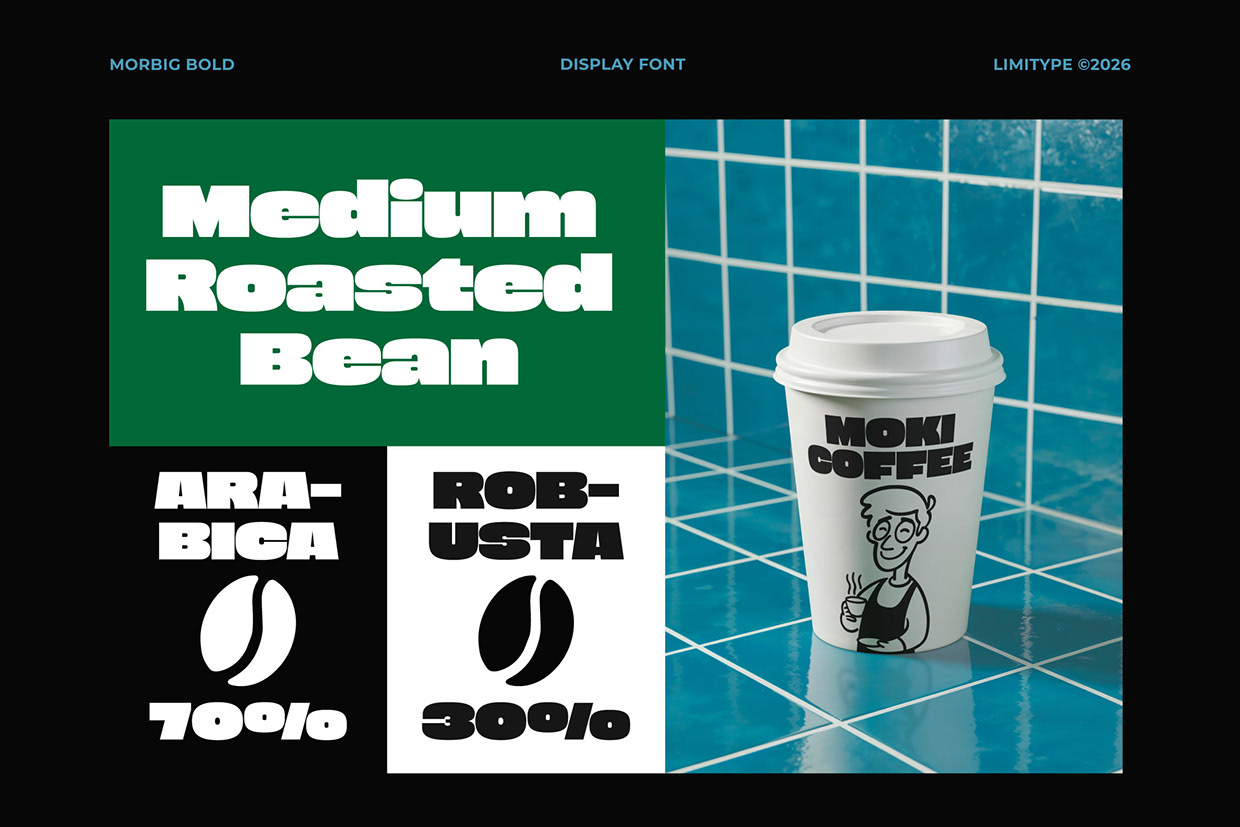Morbig - Bold Display Font Image 3