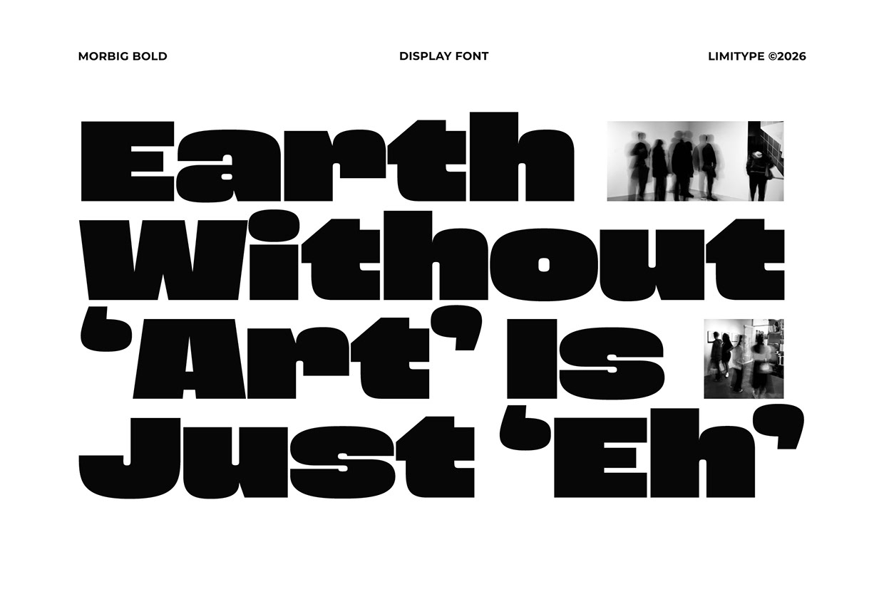 Morbig - Bold Display Font Image 4