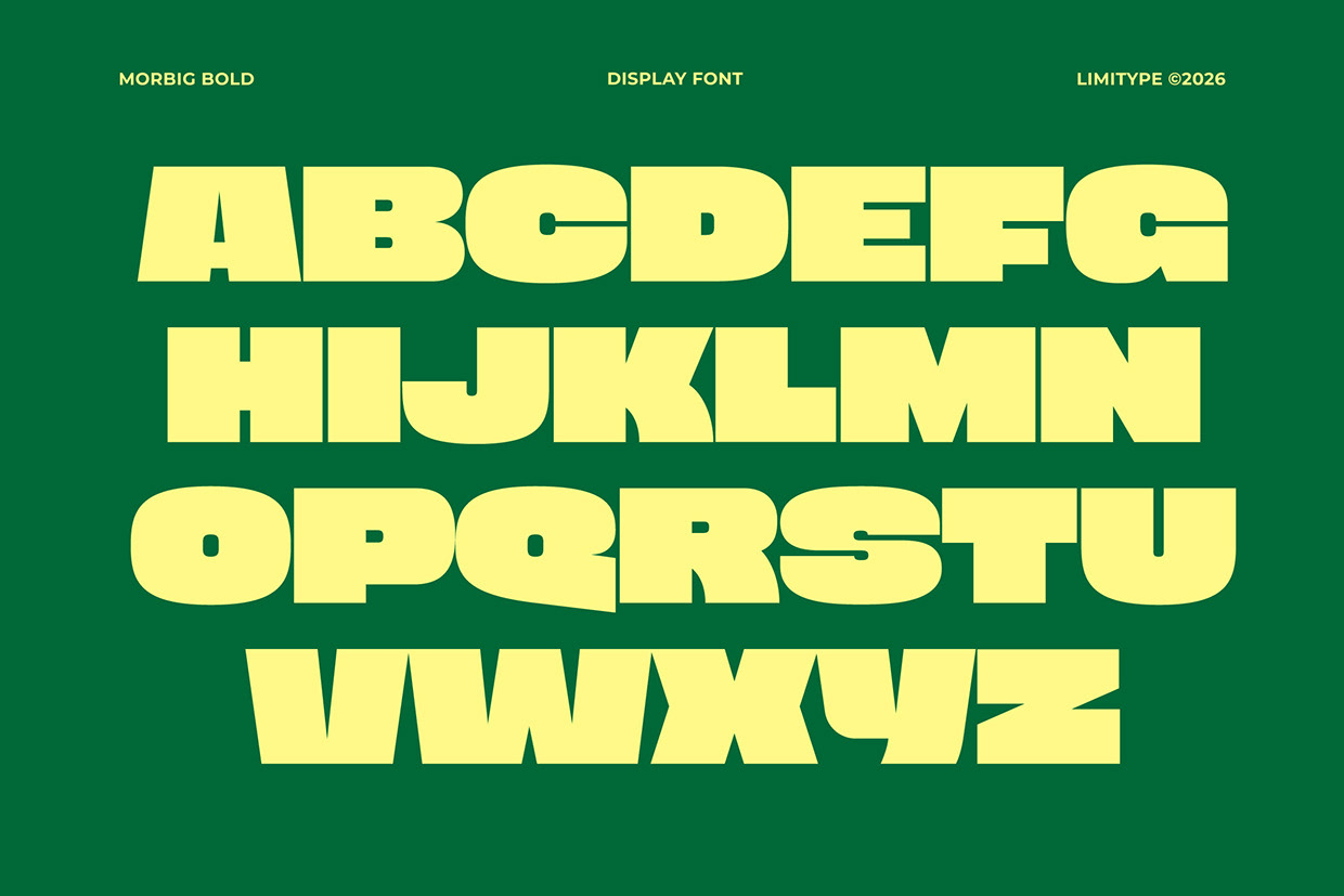 Morbig - Bold Display Font Image 7