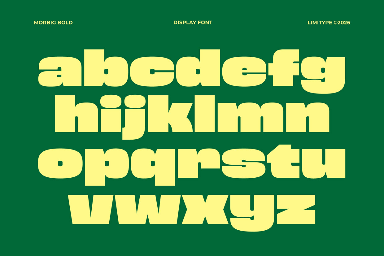 Morbig - Bold Display Font Image 8