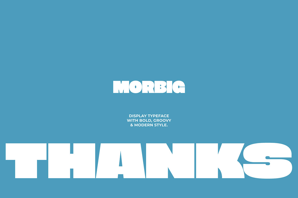 Morbig - Bold Display Font Image 10