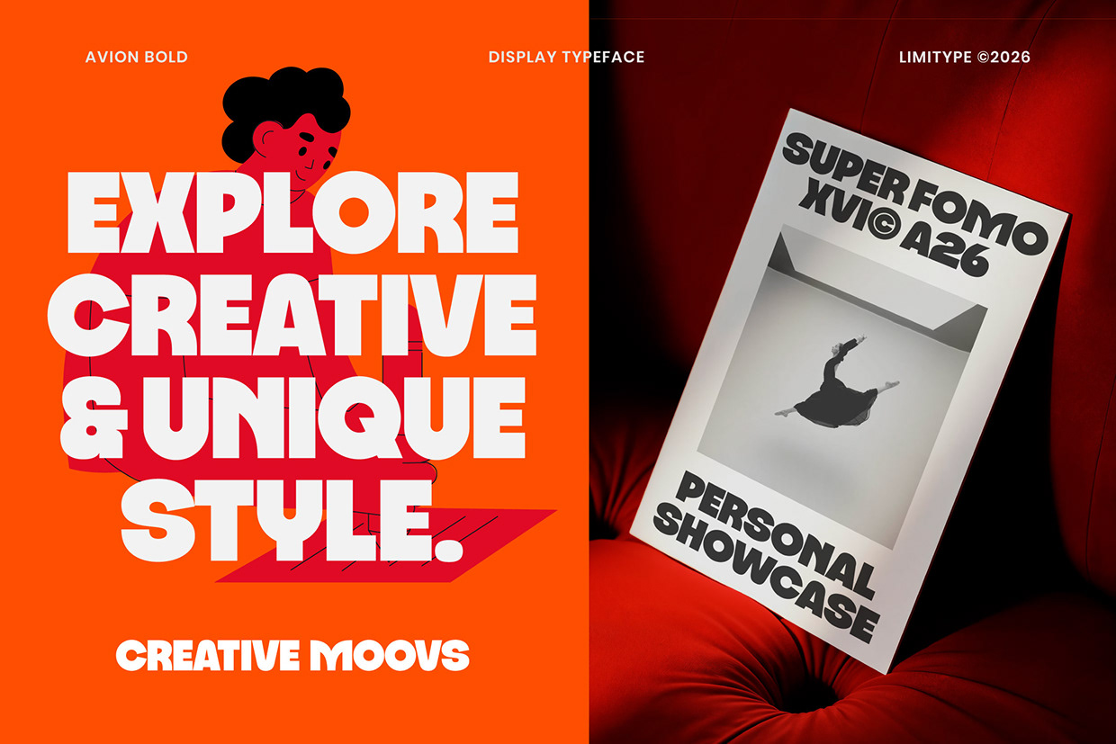 Avion - Modern Bold Font Image 0