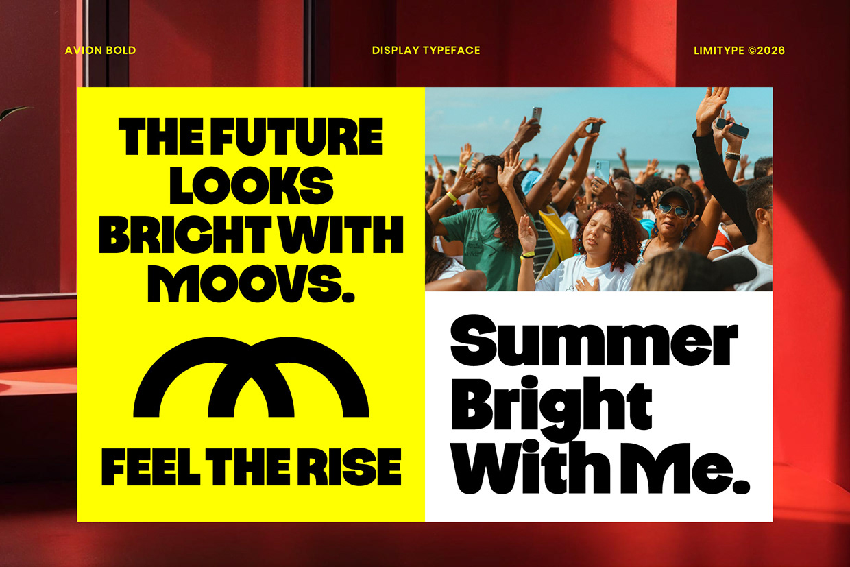 Avion - Modern Bold Font Image 2