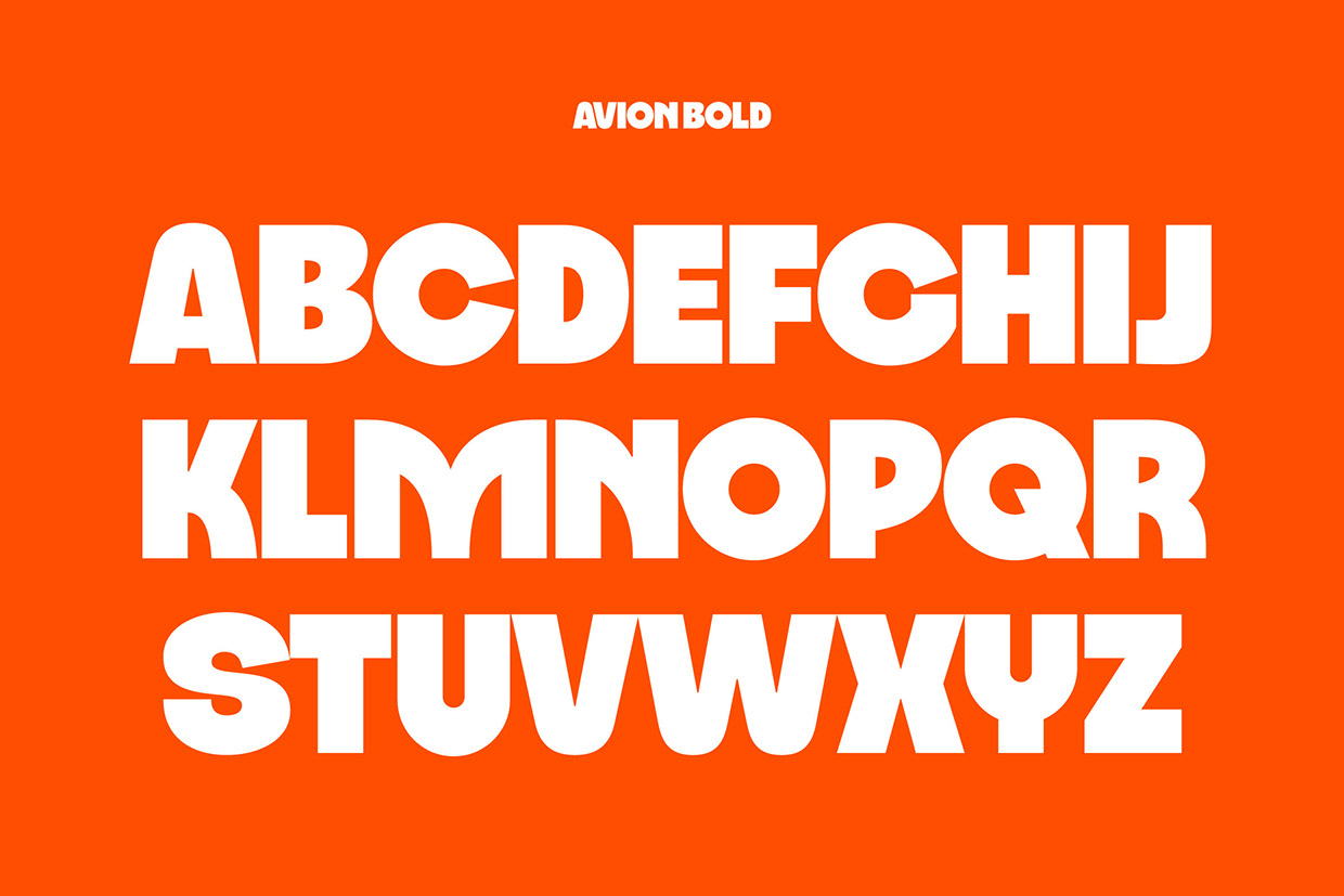 Avion - Modern Bold Font Image 4