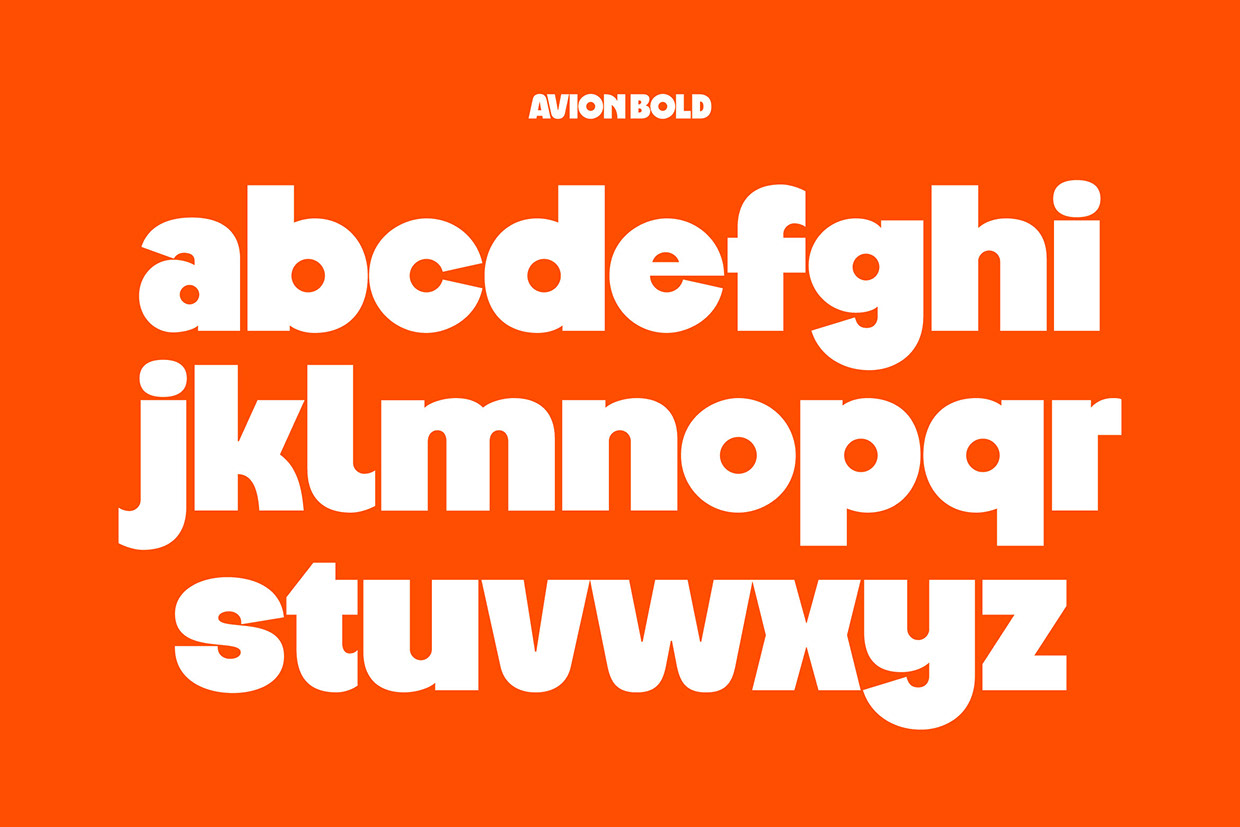 Avion - Modern Bold Font Image 5