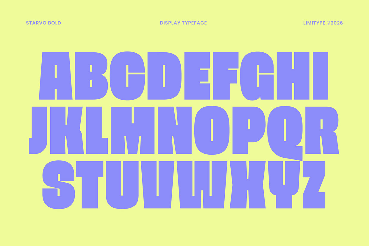 Starvo - Bold Condensed Font Image 4