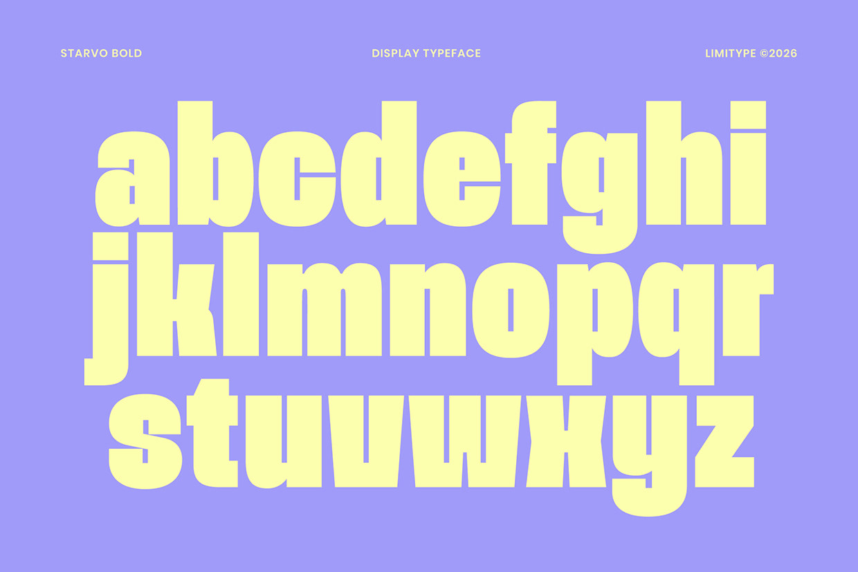 Starvo - Bold Condensed Font Image 5