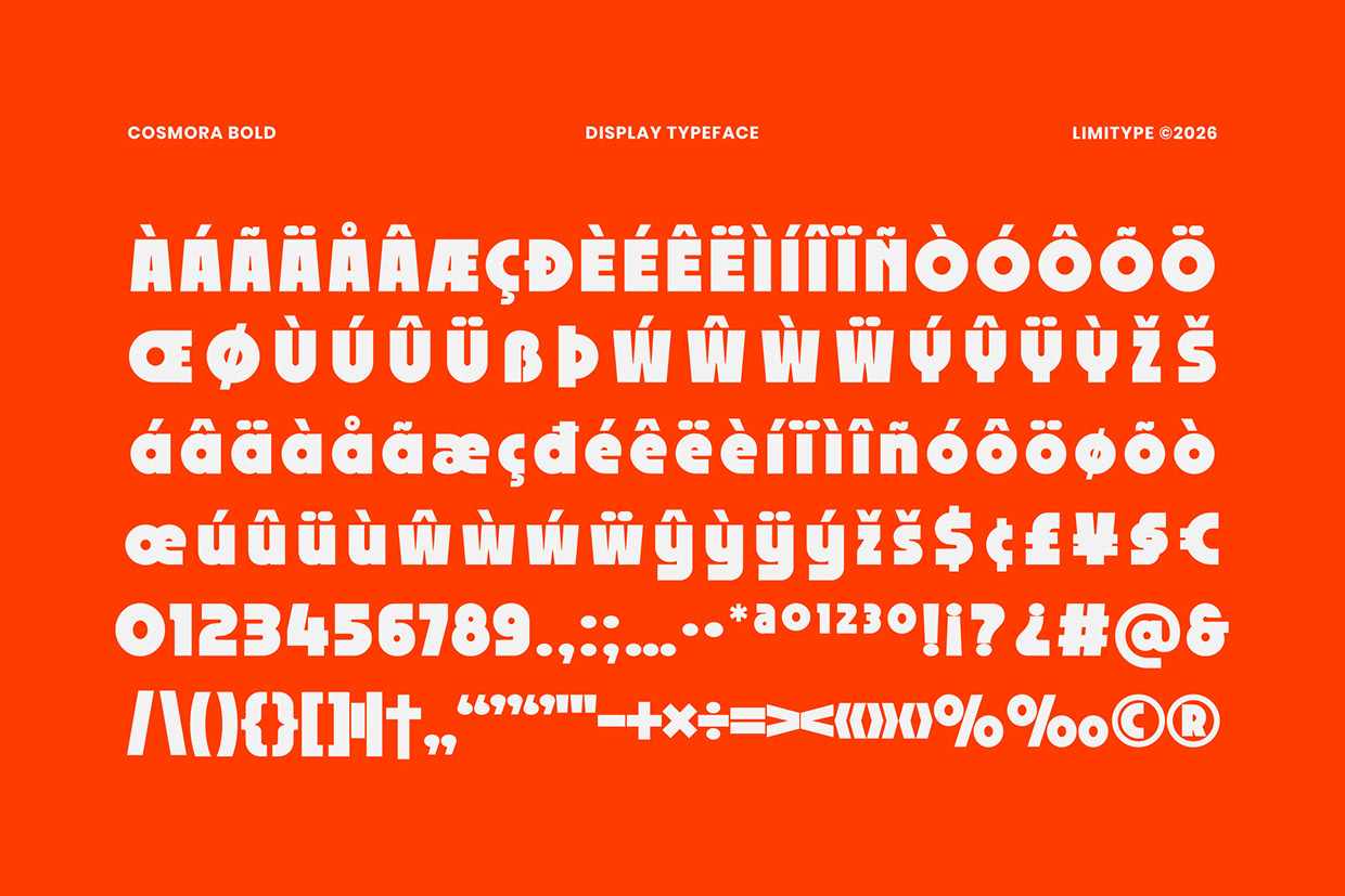 Cosmora - Modern Bold Font Image 9