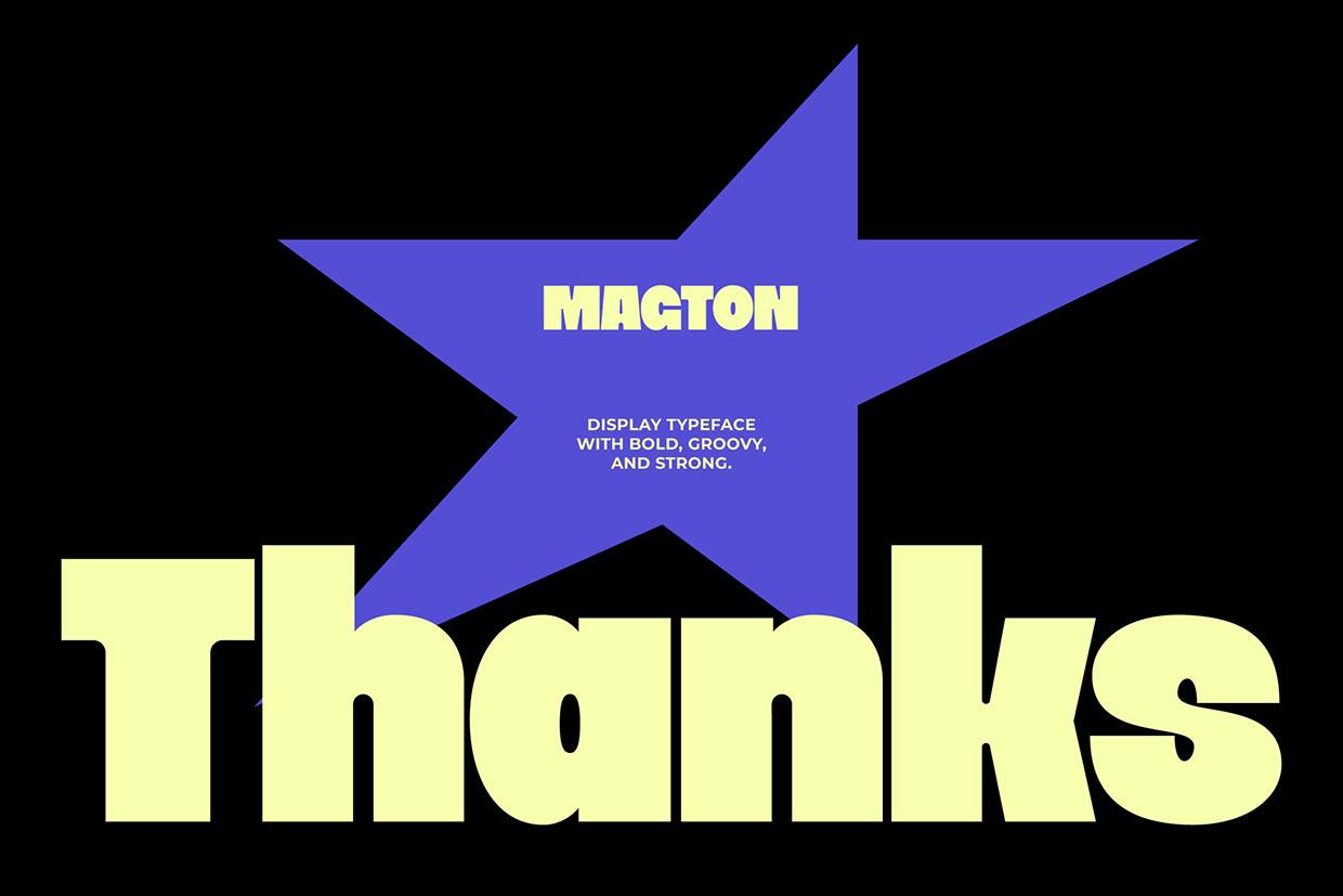 Magton - Bold Display Font Image 8