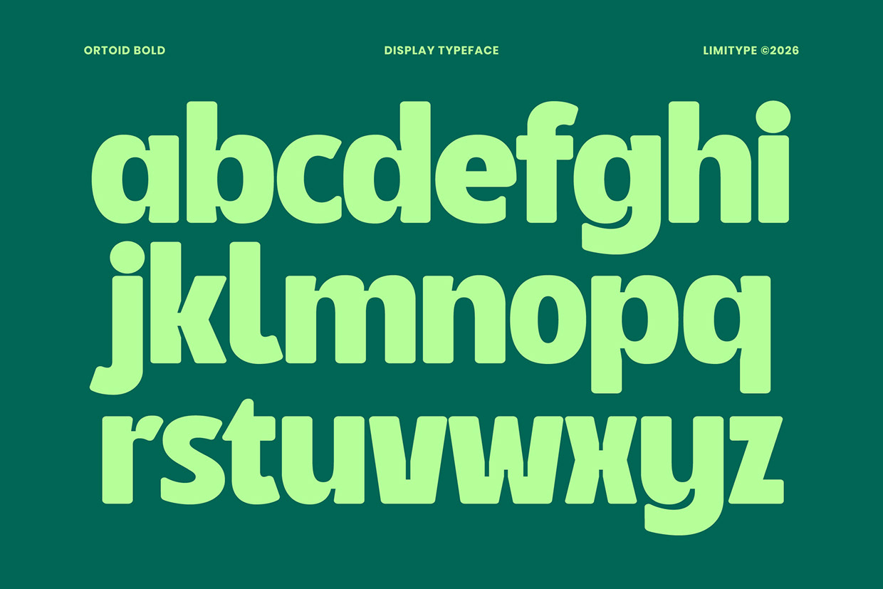 Ortoid - Bold Display Font Image 6