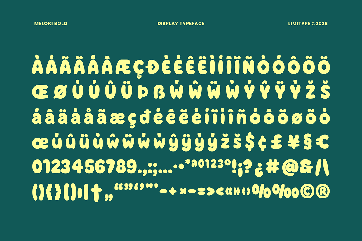 Meloki - Bold Playful Font Image 7