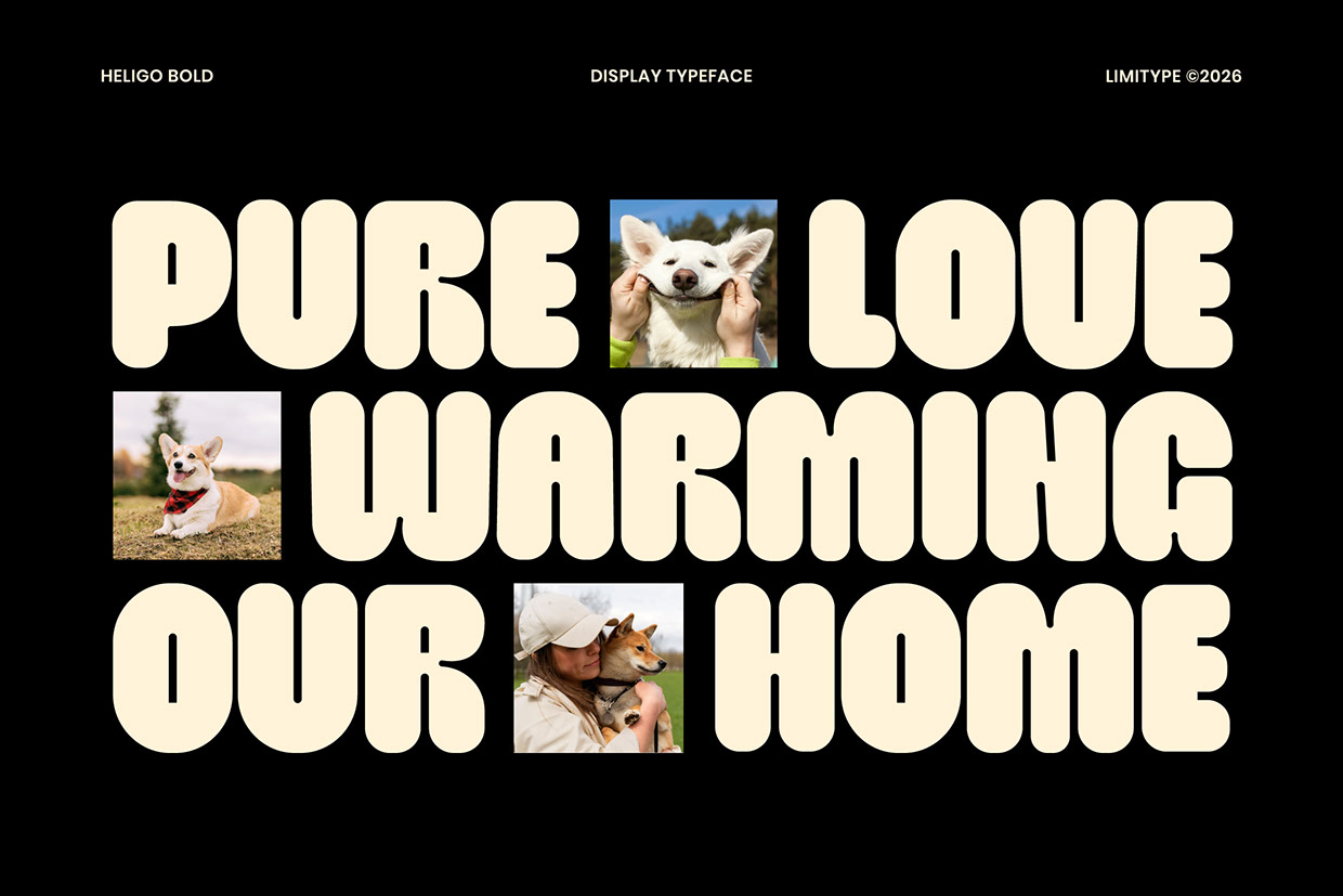 Heligo - Bold Rounded Font Image 3