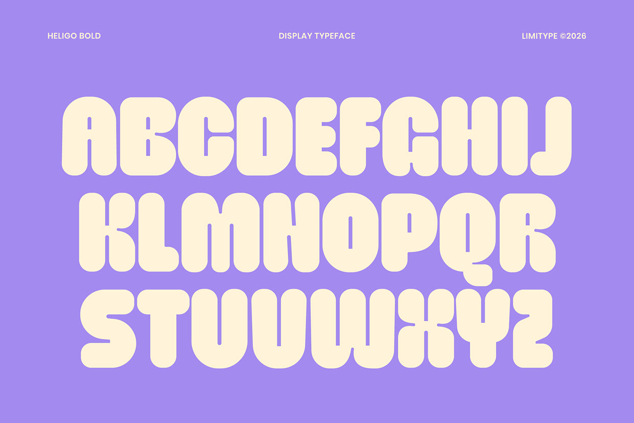 Heligo - Bold Rounded Font Image 5