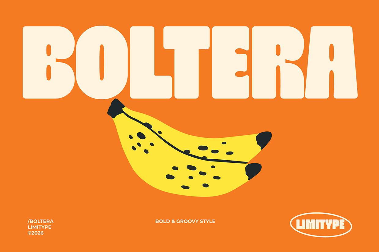 Boltera - Bold Display Font