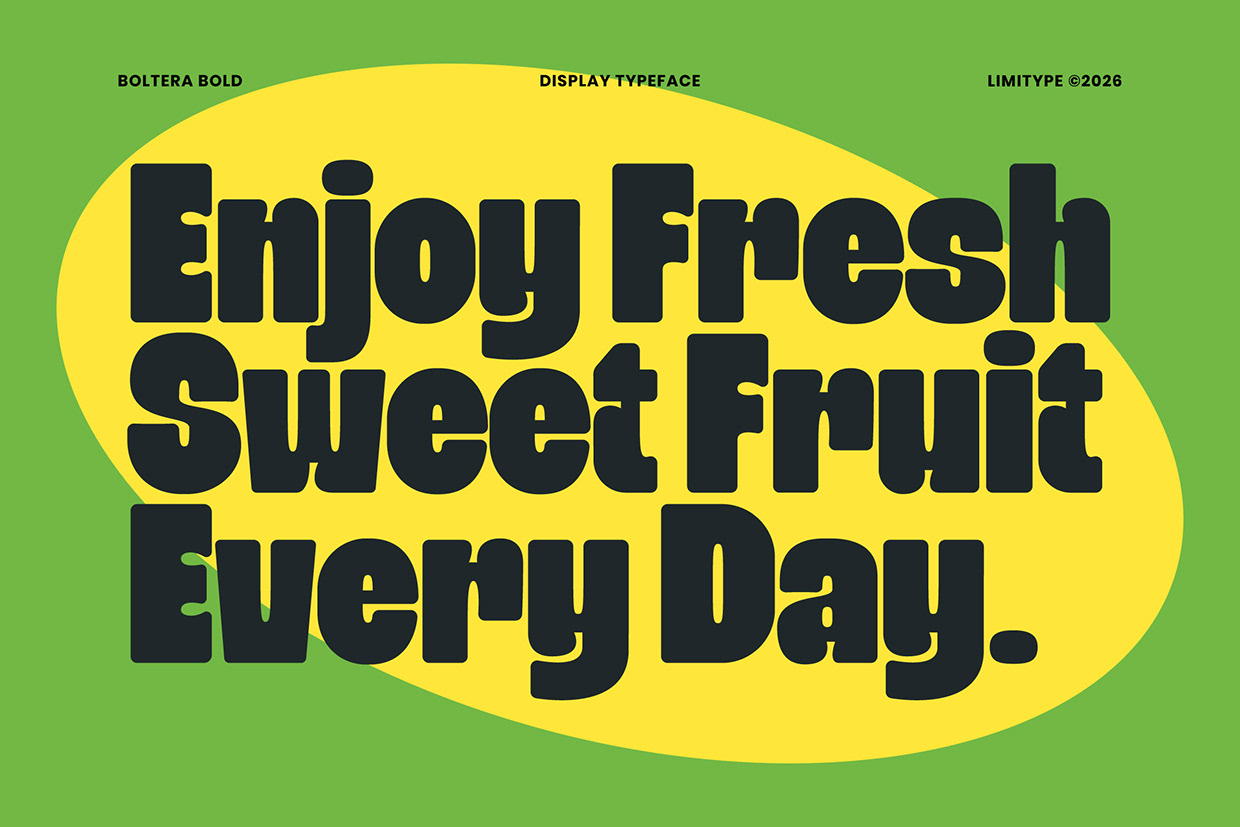 Boltera - Bold Display Font Image 0