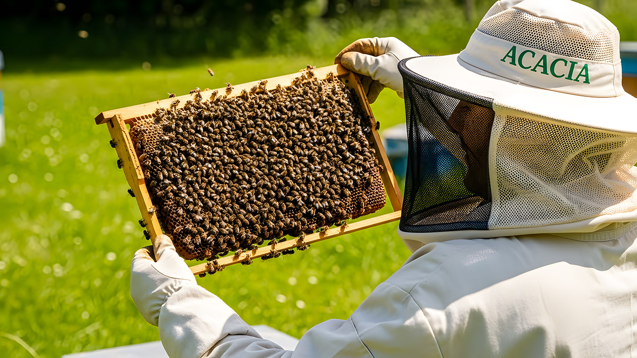 Acacia Honey Jar Packaging Design Image 7