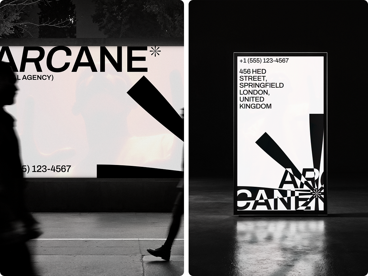 Arcane - A Thoughtfully Crafted Portfolio Website UI Design Image 2