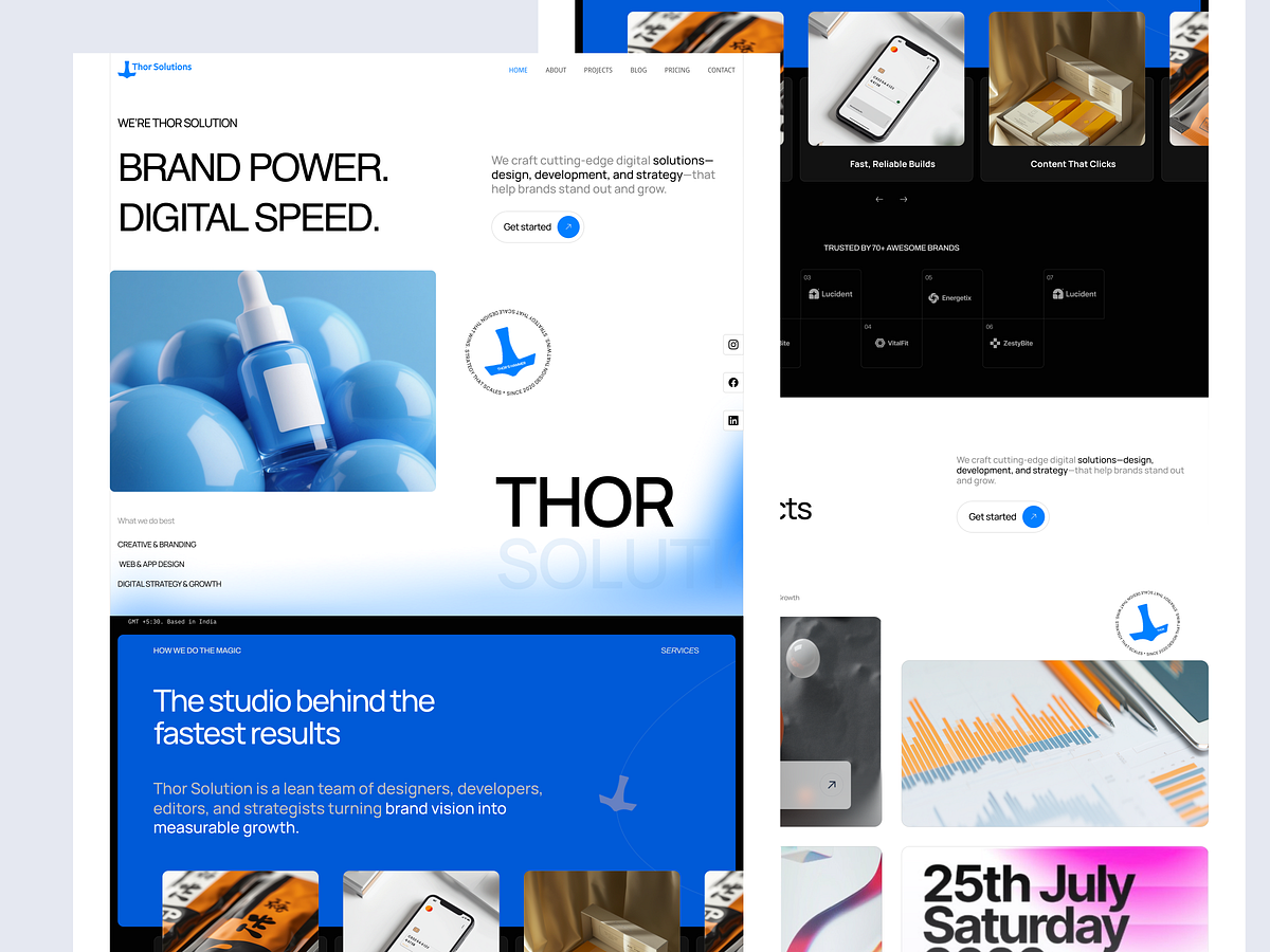 Thor Solutions - Digital Agency Website Design