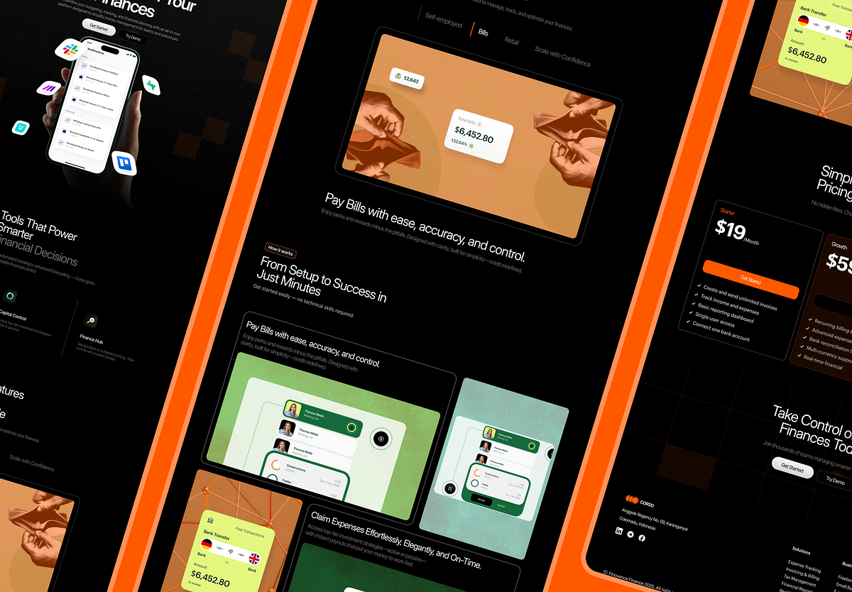 Corso - Finance Management UI Image 2