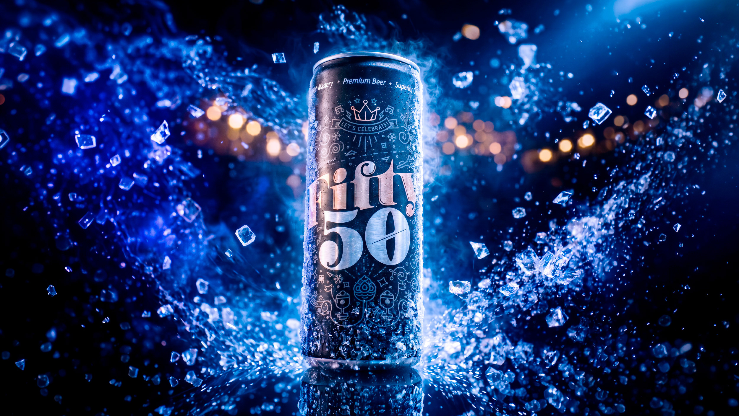 Fifty Beer - Logo and Label Design