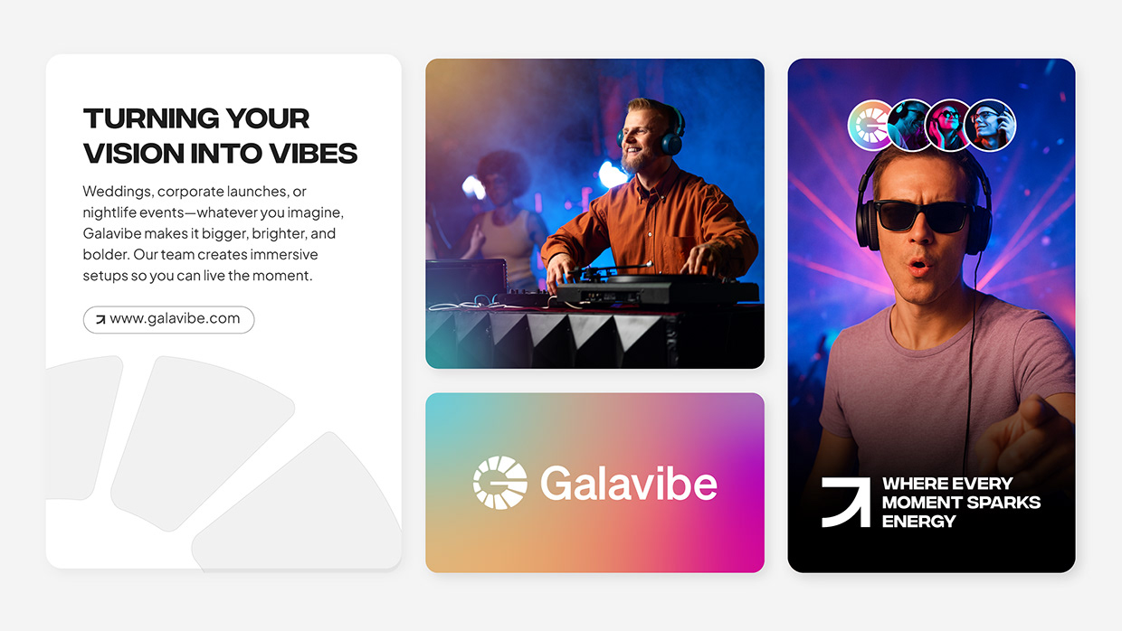 Galavibe Brand Visual Design | Event Company, Festival Image 0