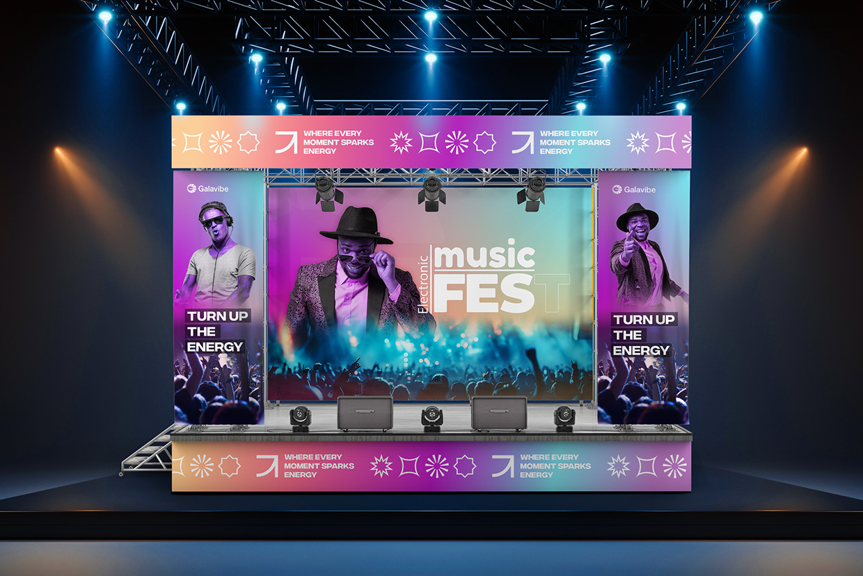 Galavibe Brand Visual Design | Event Company, Festival Image 9