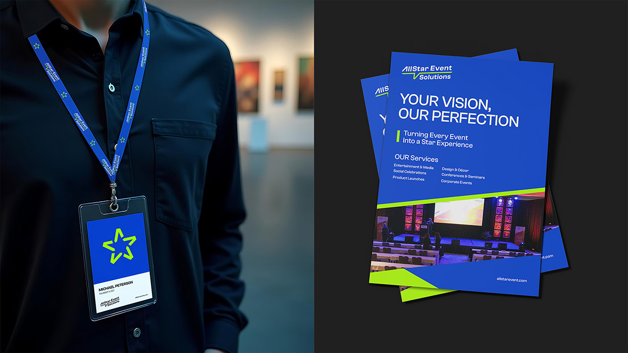 Corporate Event Management Brand Identity Design Image 4