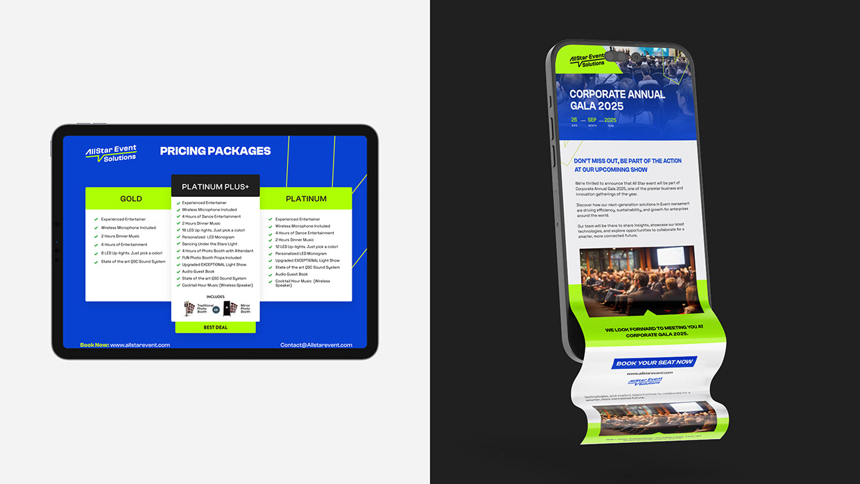 Corporate Event Management Brand Identity Design Image 7