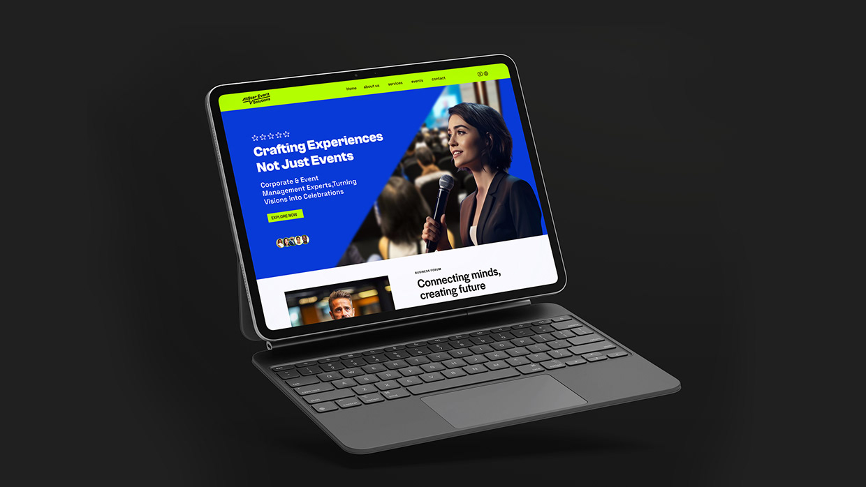 Corporate Event Management Brand Identity Design Image 11