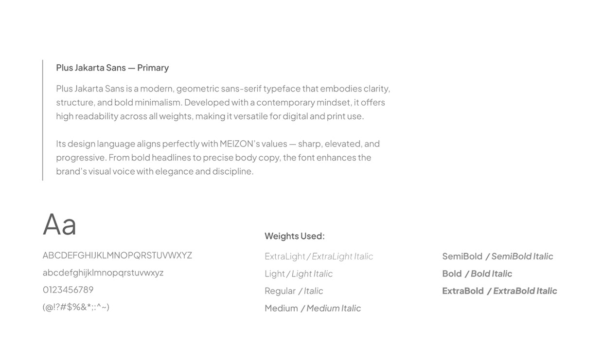 MEIZON – Brand Identity Design Image 5
