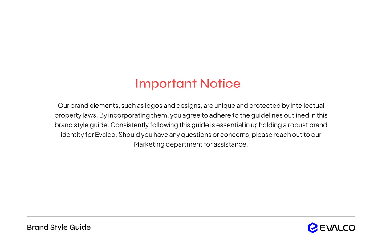 Evalco | Brand Style Guide Image 1