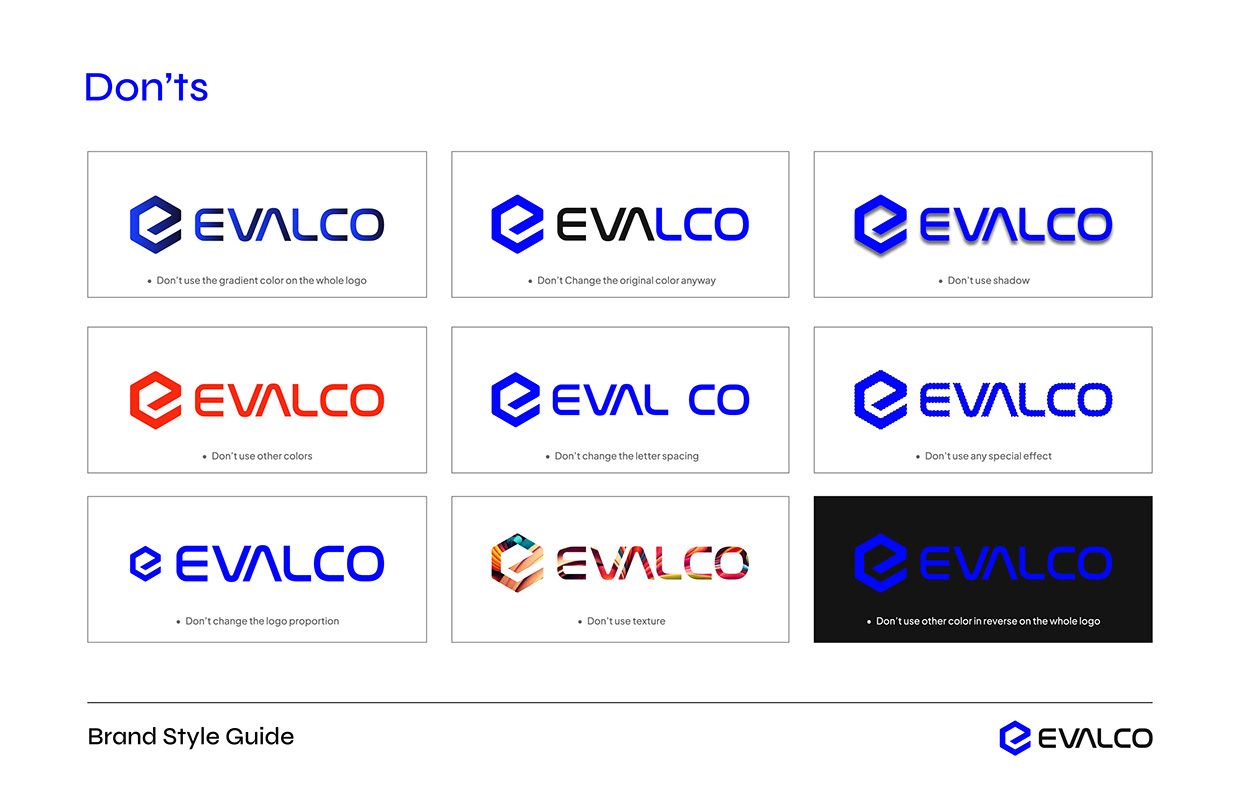 Evalco | Brand Style Guide Image 9
