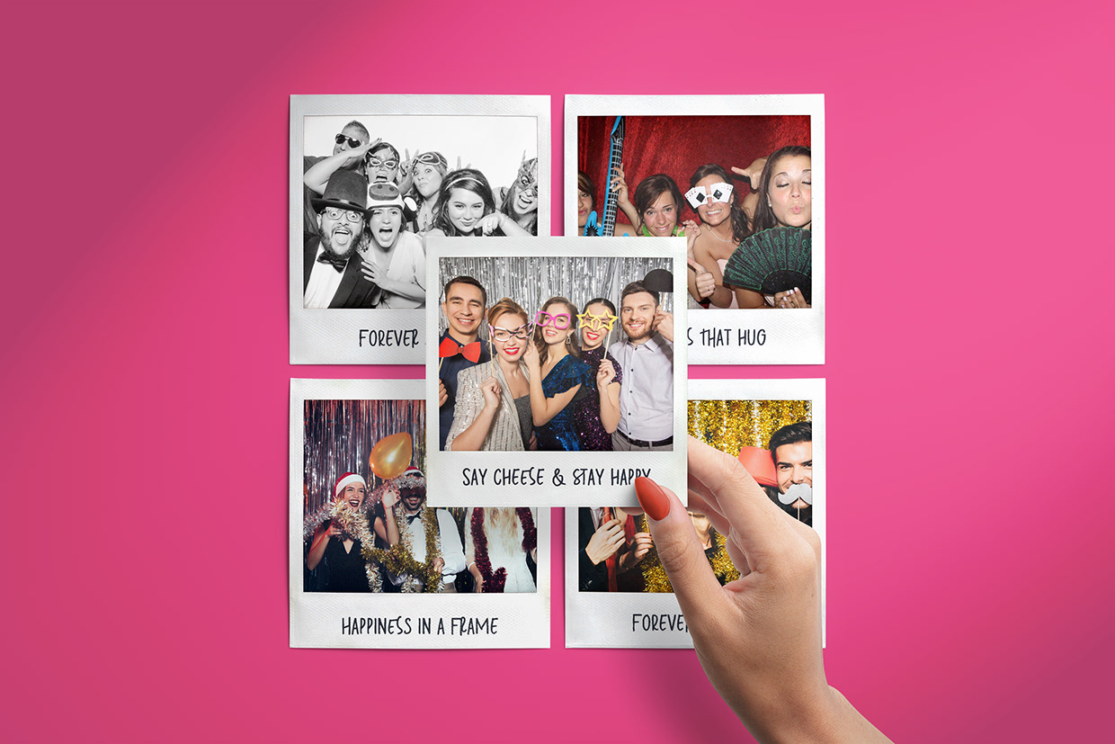 Brand Style design for Happy Moments Booth Image 3