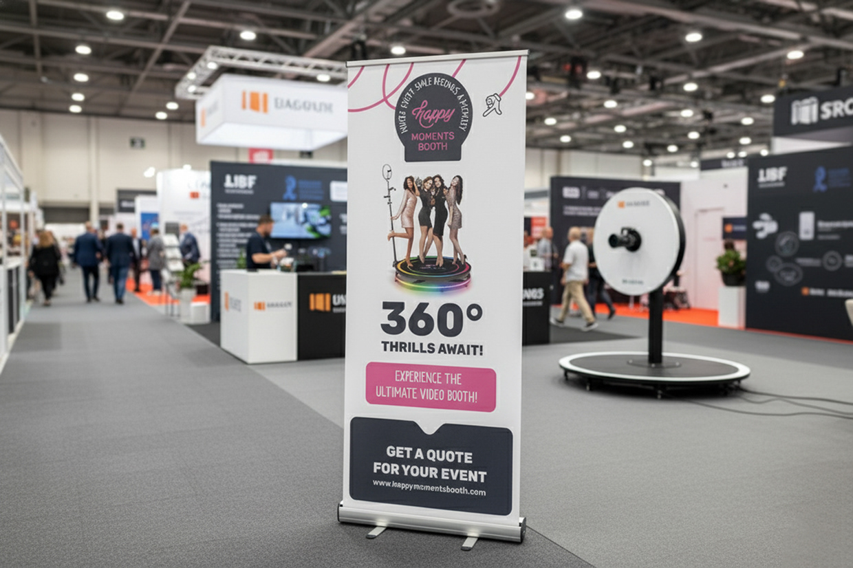 Brand Style design for Happy Moments Booth Image 5