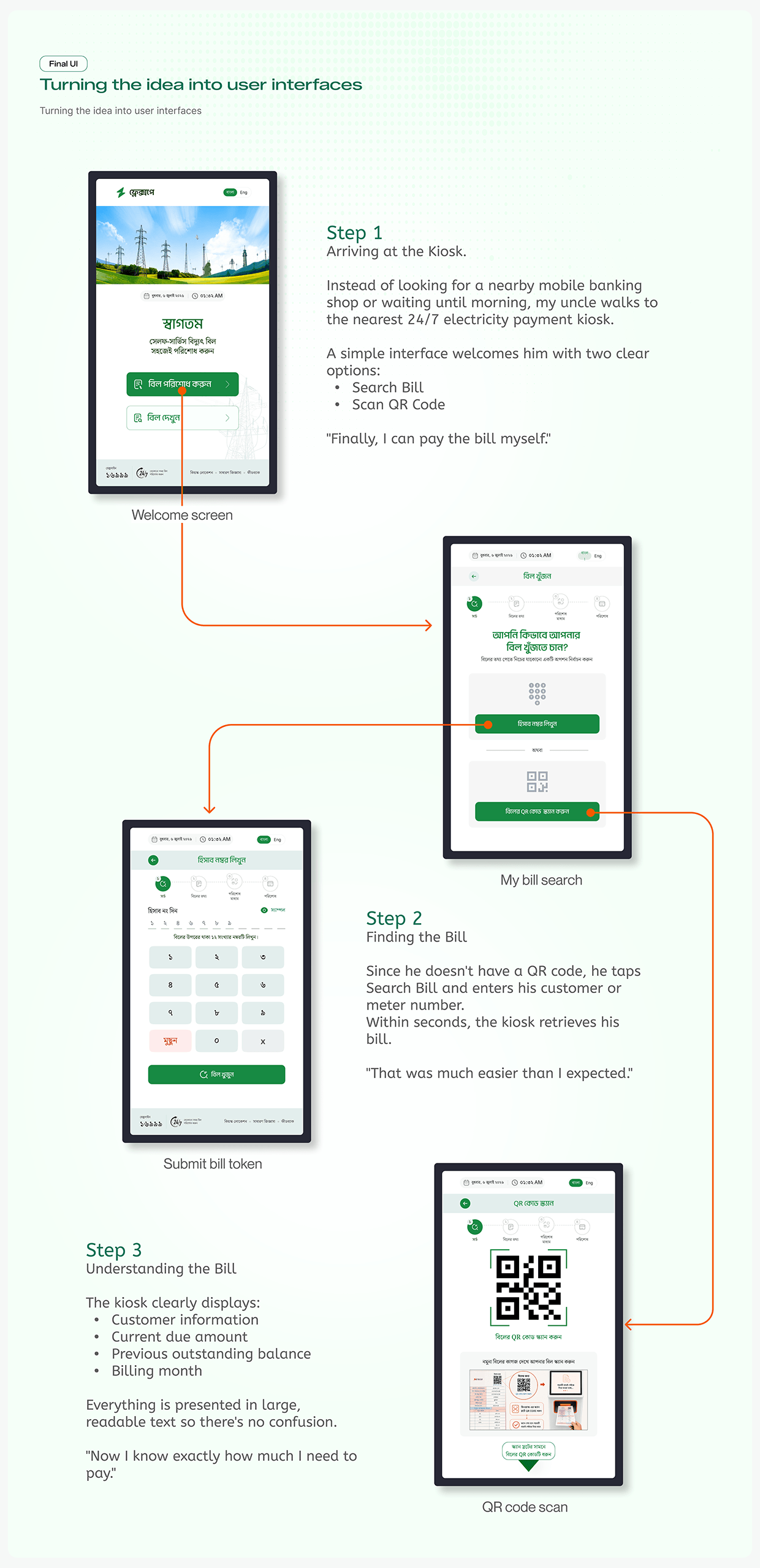 Electricity Bill Payment Kiosk Case Study Image 16