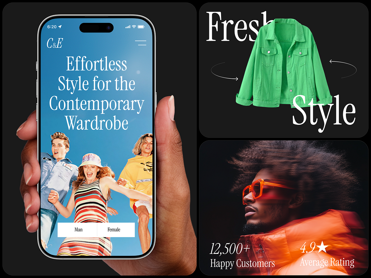 Fashion eCommerce Mobile App UI
