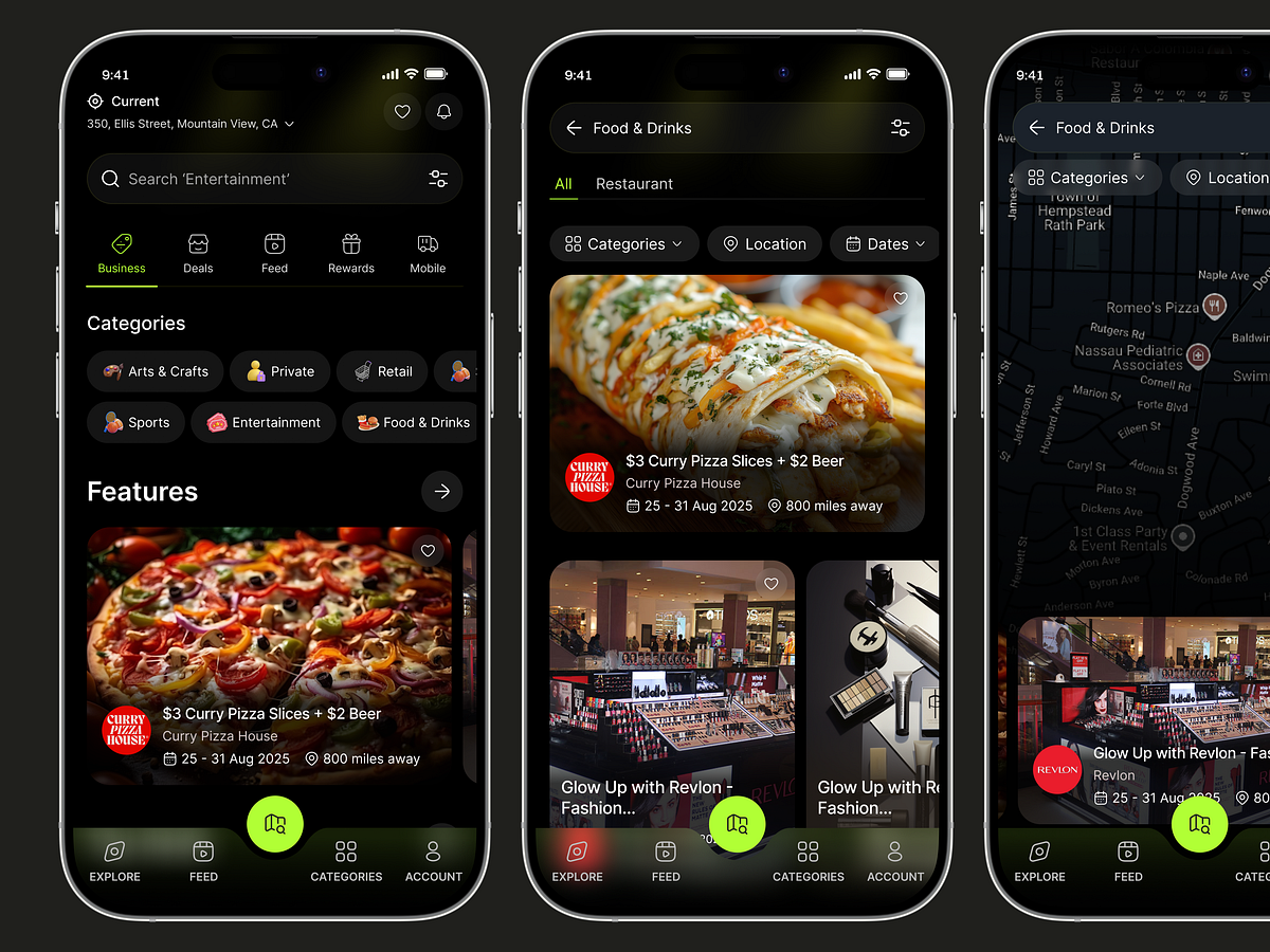 Local Discovery Mobile App | Business & Event Finder Image 0