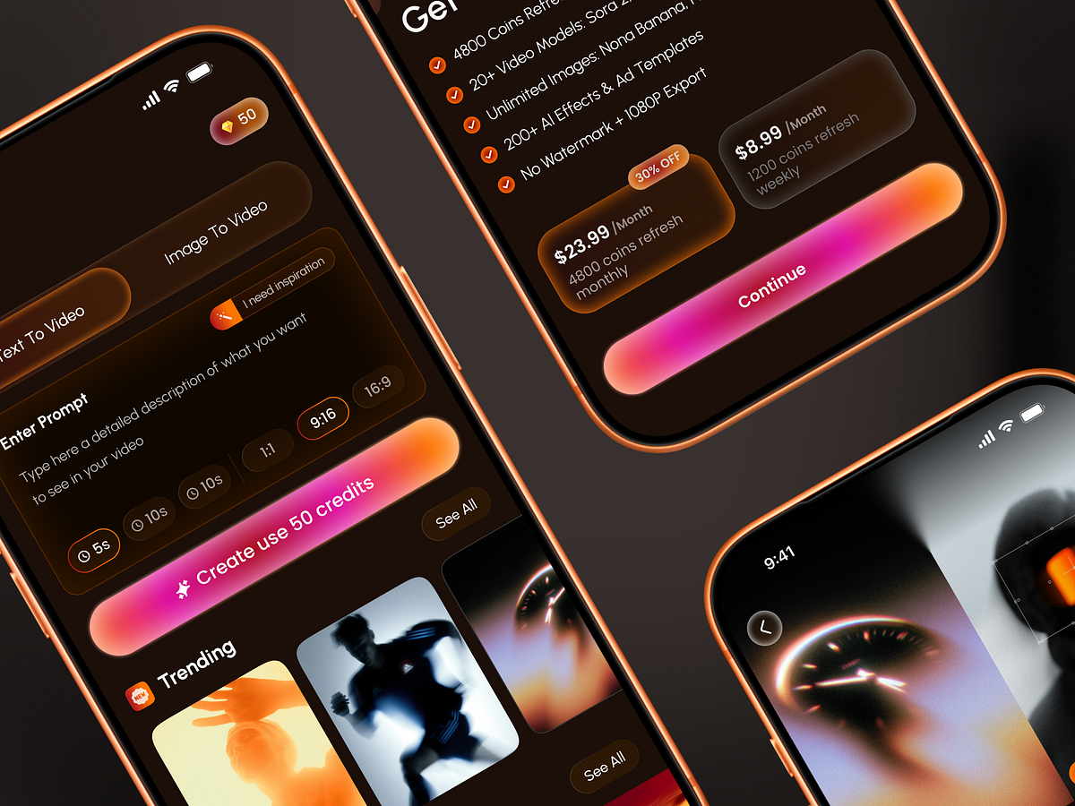 AI Video Generator Mobile App | AI Image Creation App Image 1