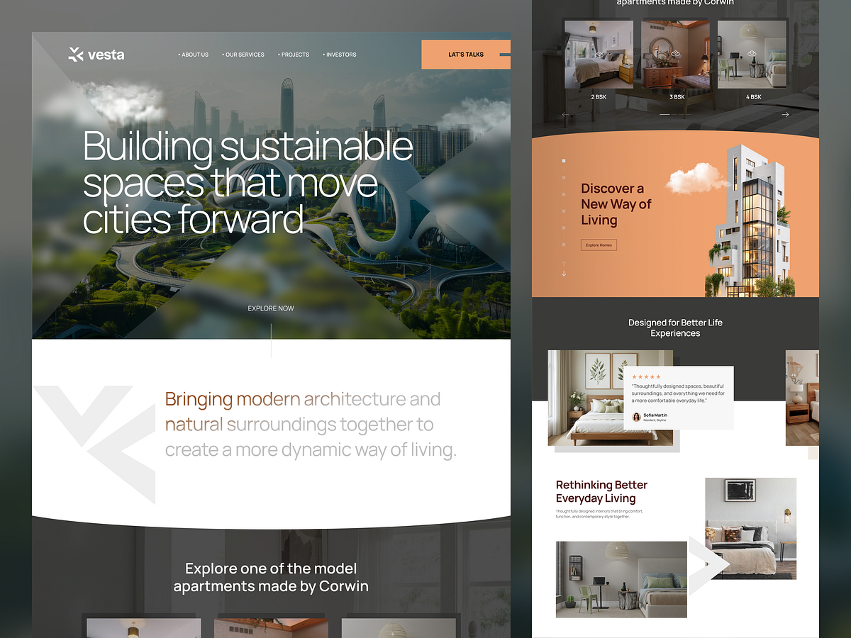 Real Estate Property Website Design Image 0