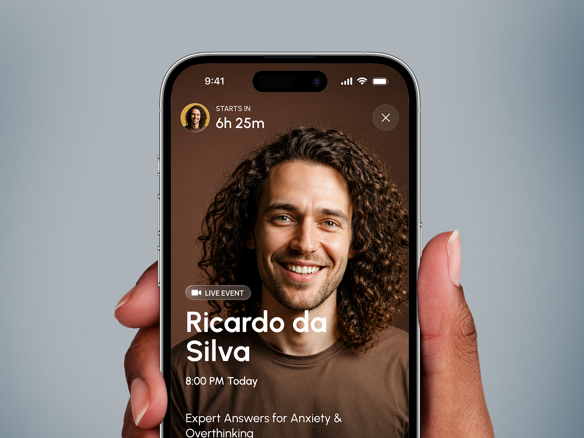 Wellness Community App Design | Health & Personal Growth Image 2