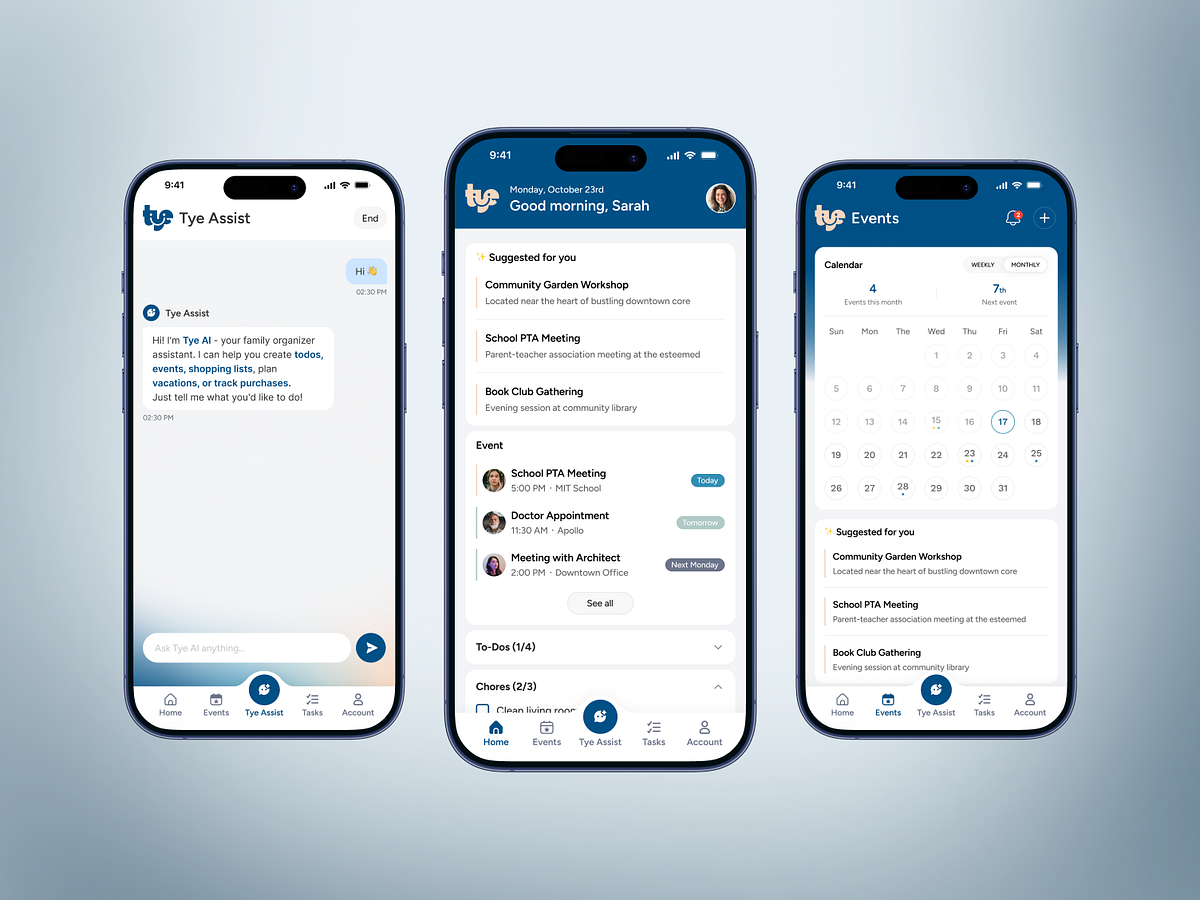 AI Family Organizer App | Family Calendar, Tasks & AI Assistant Image 0