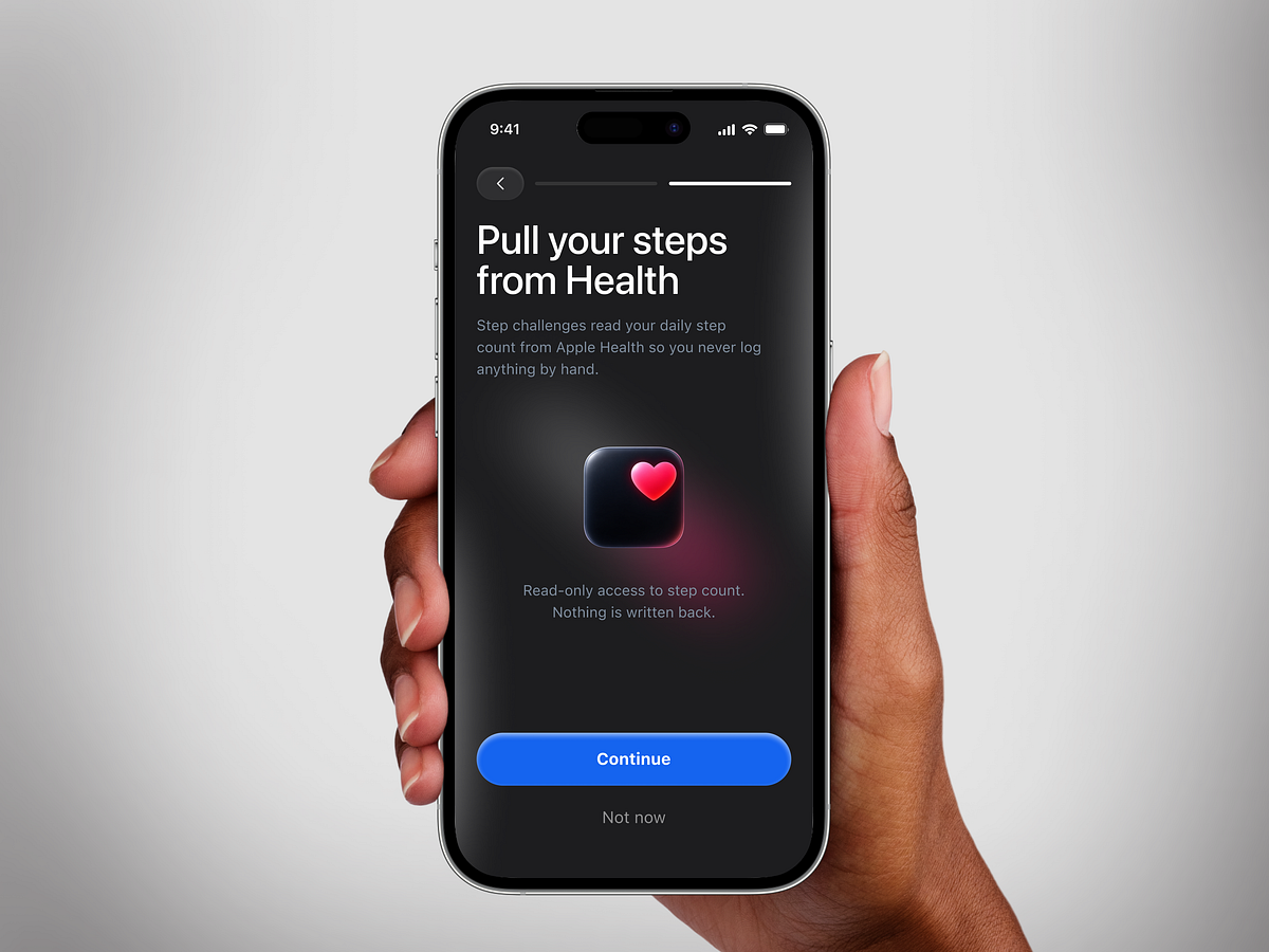 Fitness Challenge App | Workout Tracking & Daily Goals Image 1