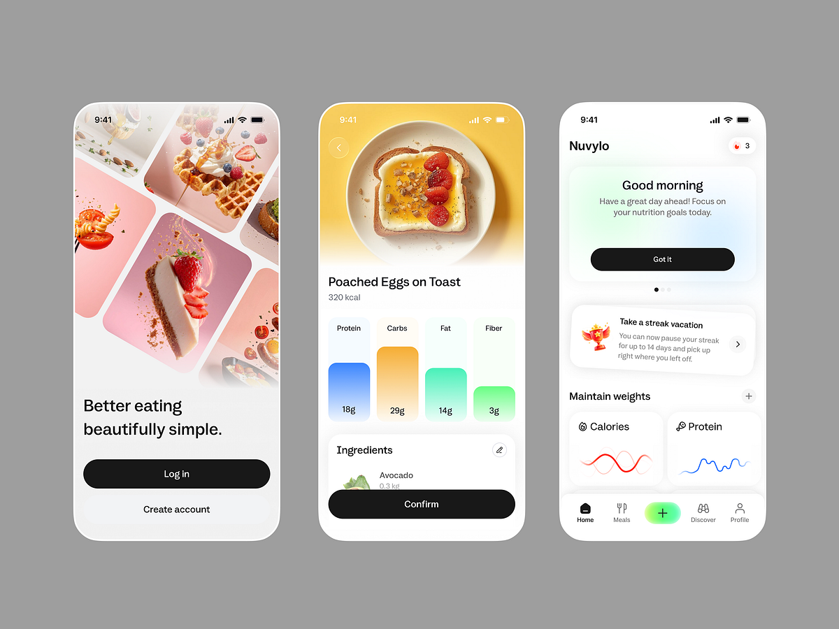 Nutrition Tracking App | Meal Logging & Daily Goals Image 0
