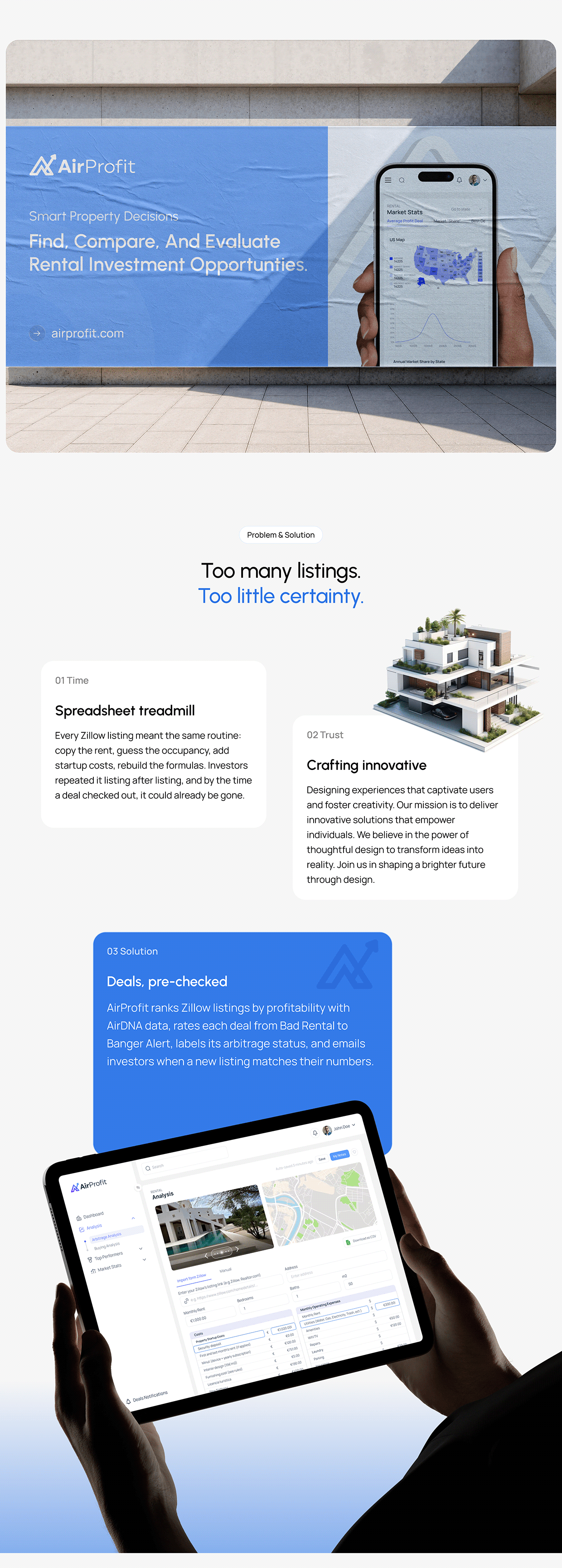 Real Estate Investment SaaS Platform UI/UX Design Image 4
