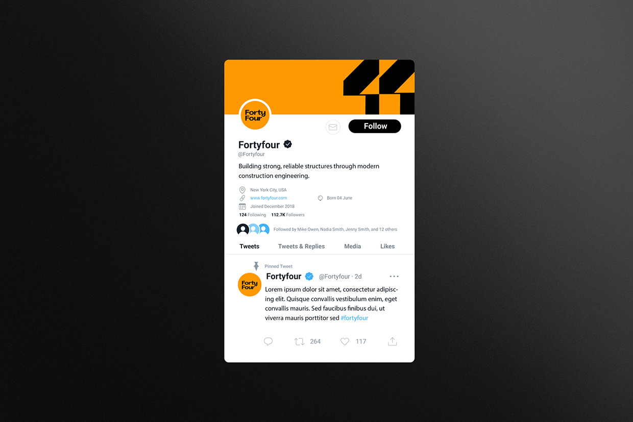 44 Construction Company Branding Image 12