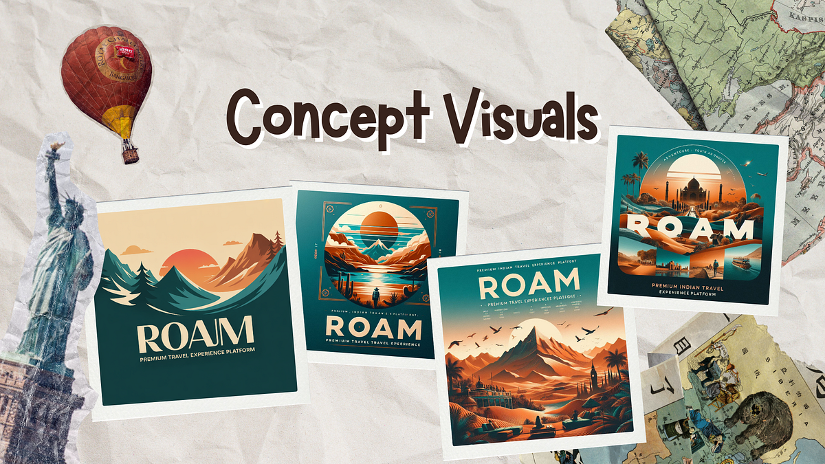 ROAM — Premium Indian Travel Experience Platform Brand Direction Image 5