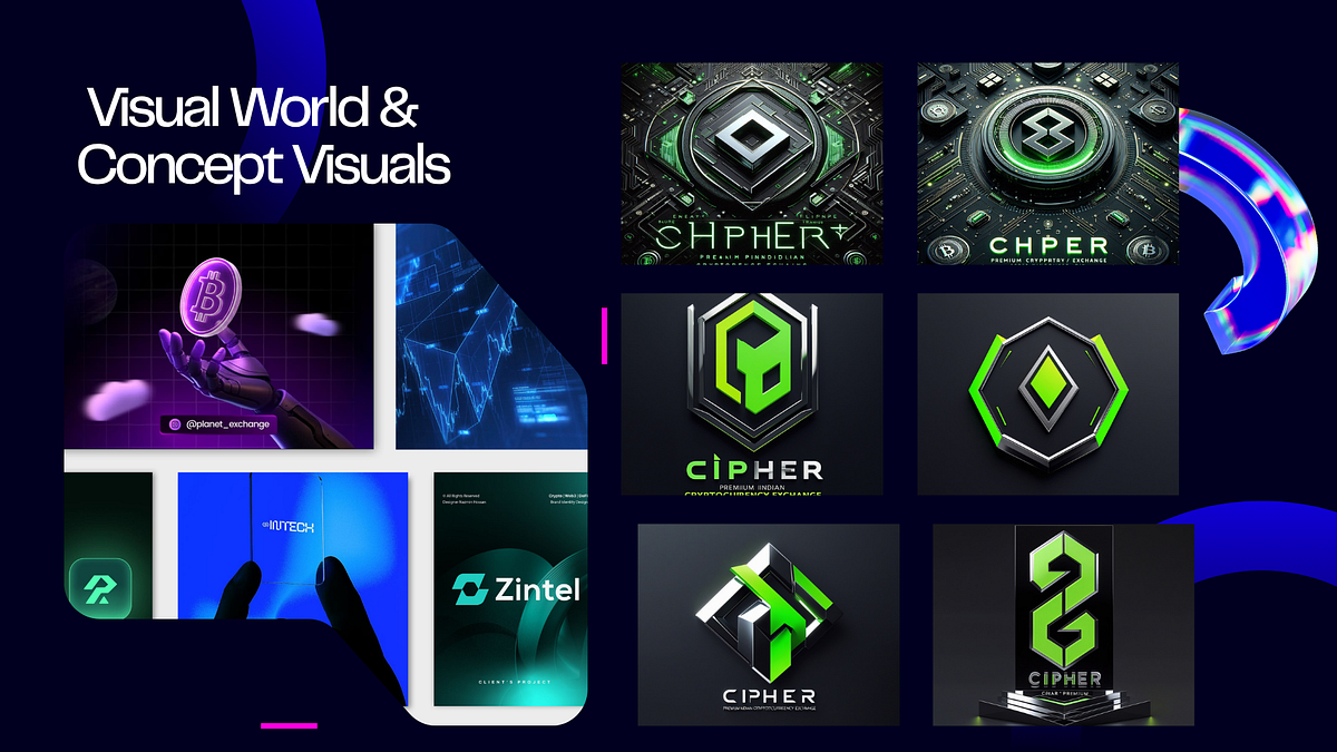 CIPHER — Premium Indian Cryptocurrency Exchange Brand Direction Image 2