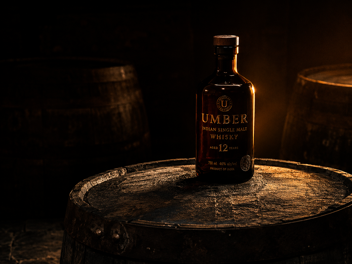 UMBER — Luxury Aged Indian Single Malt Whisky Brand Direction