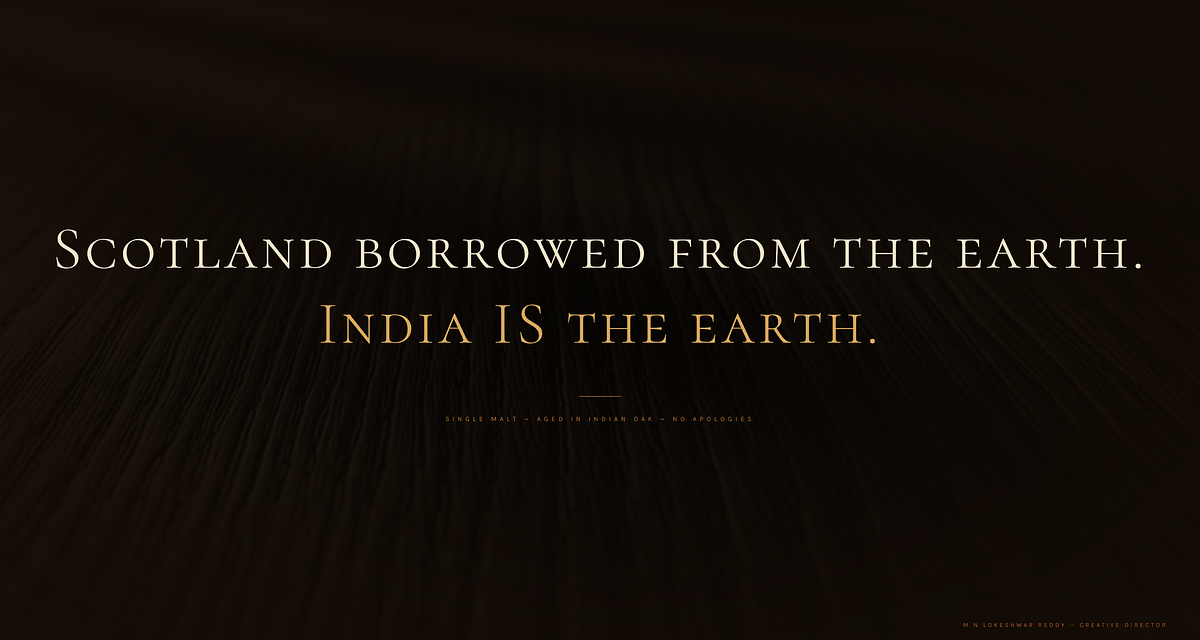 UMBER — Luxury Aged Indian Single Malt Whisky Brand Direction Image 4