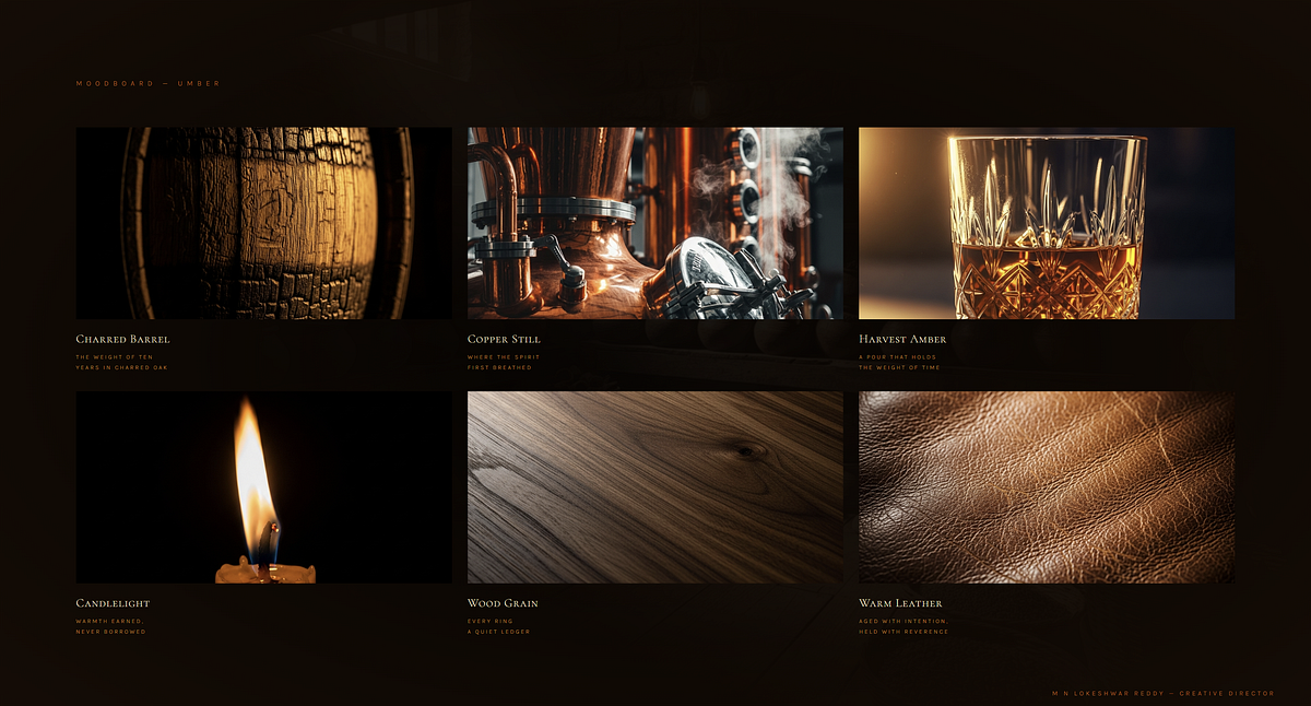 UMBER — Luxury Aged Indian Single Malt Whisky Brand Direction Image 10